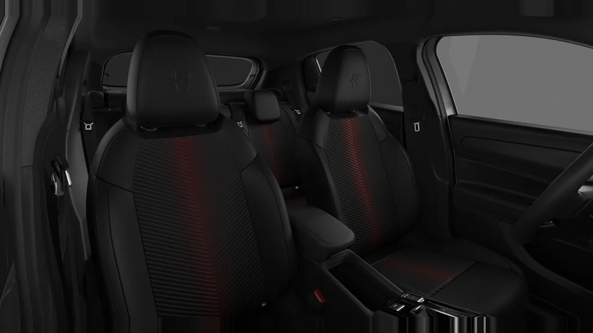 Alfa Romeo Junior Ibrida en renting en Málaga — Interior