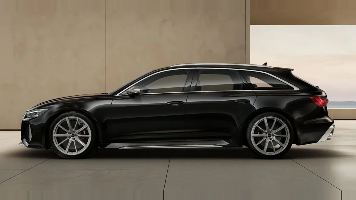 Audi RS6 Avant TFSI Quattro en renting en Málaga — Lateral