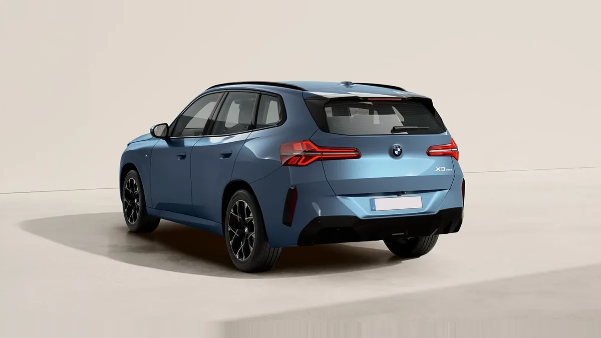 BMW X3 20d xDrive en renting en Málaga — Trasera