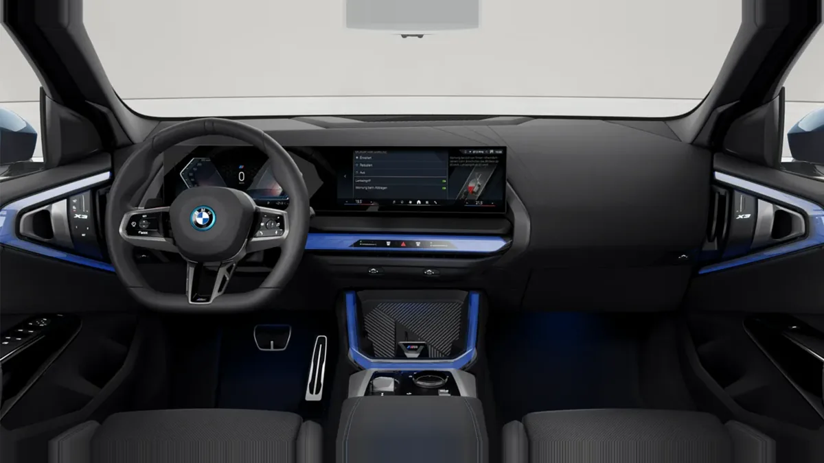 BMW X3 30e xDrive en renting en Málaga — Delantera
