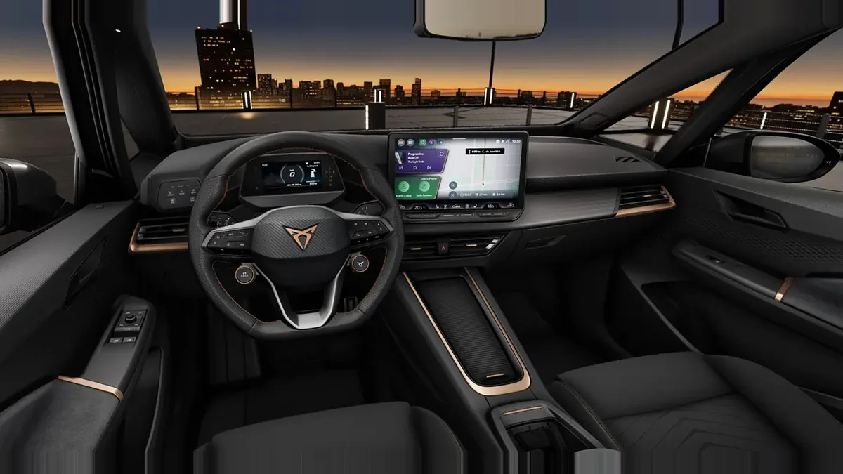 CUPRA Born e-Boost Pack Advanced Plus en renting en Málaga — Delantera