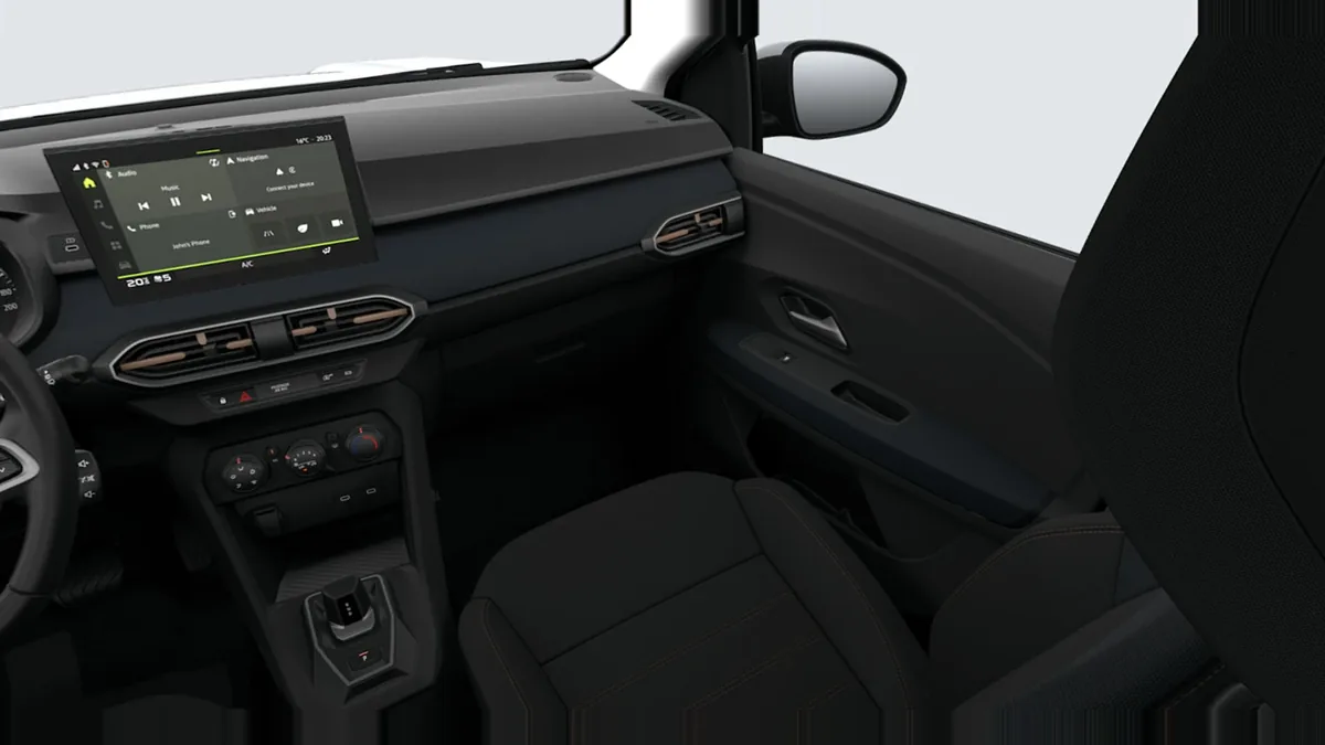 Dacia Sandero Stepway Expression ECO-G 120 AT en renting en Málaga — Interior