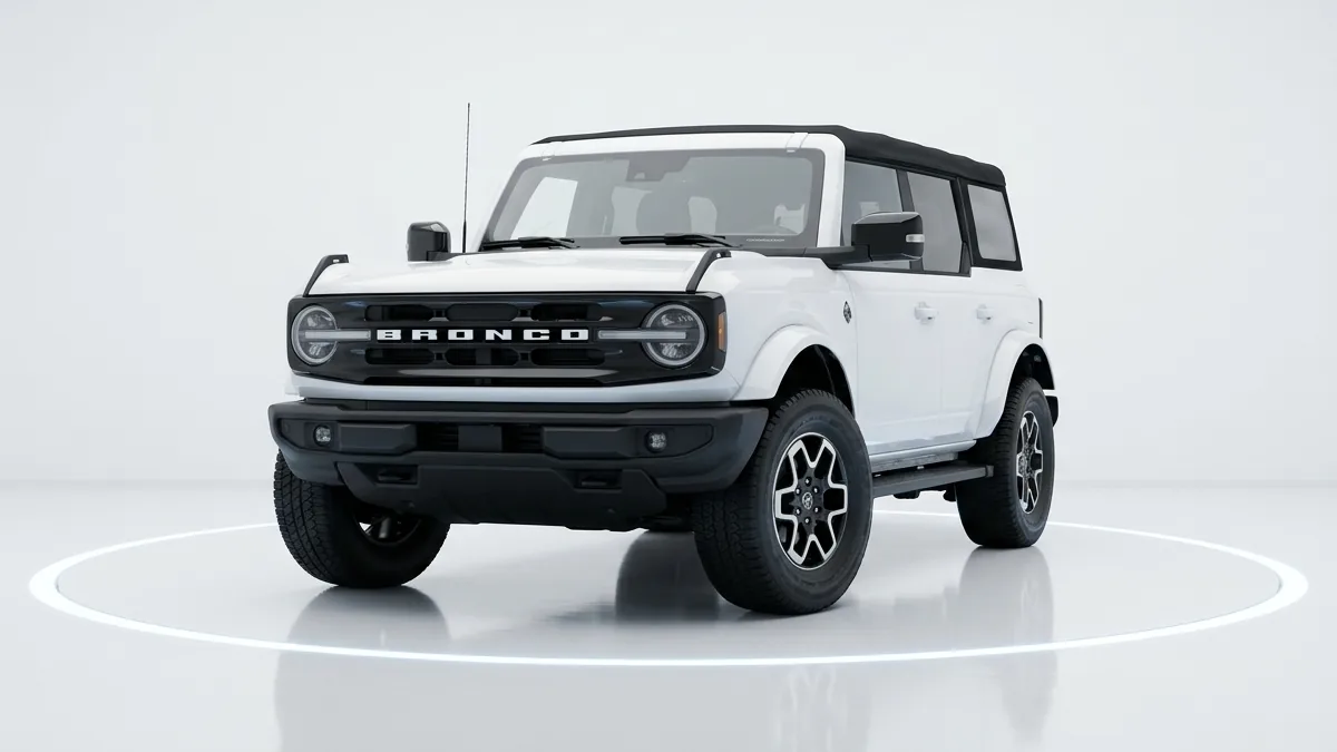 Ford Bronco Outer Banks 2.7 EcoBoost V6 335CV en renting en Málaga