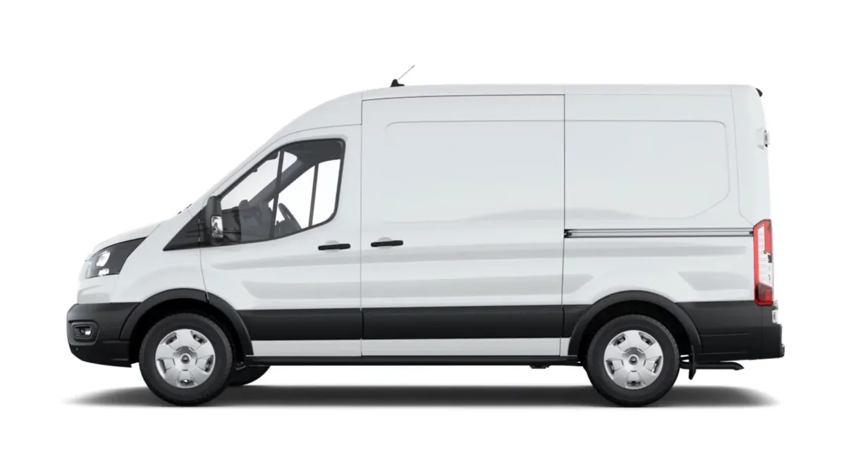 Ford TRANSIT 350 L2 Trend N1 EcoBlue 96kW FWD en renting en Málaga — Lateral