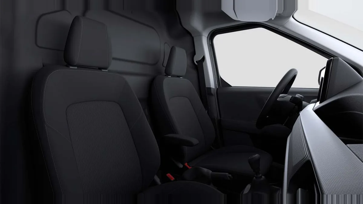 Ford Transit Courier Van 1.5 Ecoblue Trend en renting en Málaga — Interior