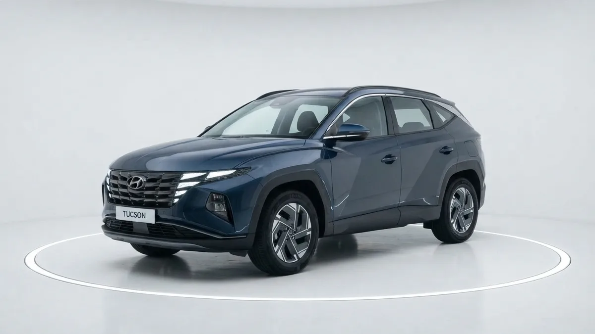 Hyundai Tucson FL 1.6T 239CV HEV AT Klass en renting en Málaga