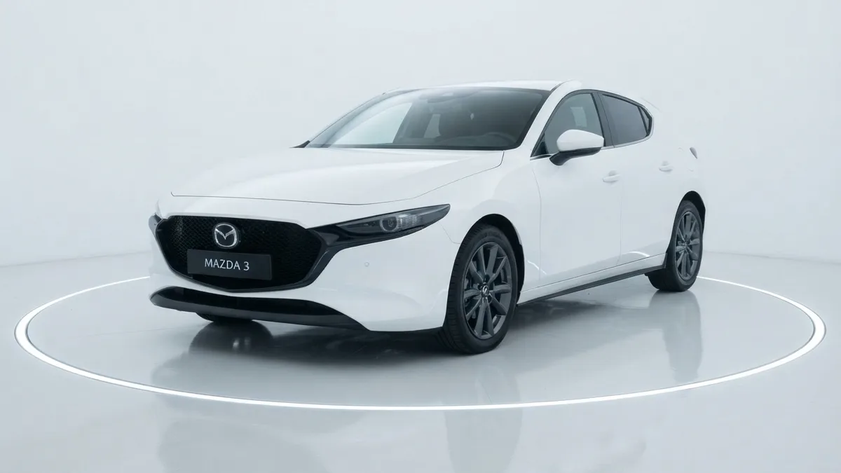 Mazda 3 2.5L e-Skyactiv G MHEV 140CV 6MT Prime-Line en renting en Málaga