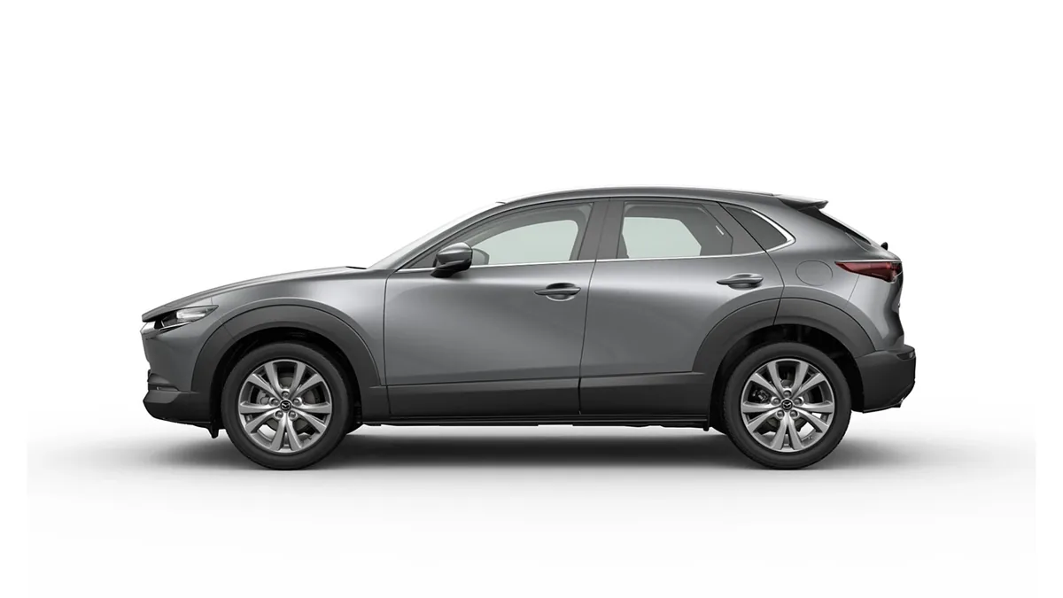 Mazda CX-30 e-SKYACT G MHEV Centre-Line en renting en Málaga — Lateral