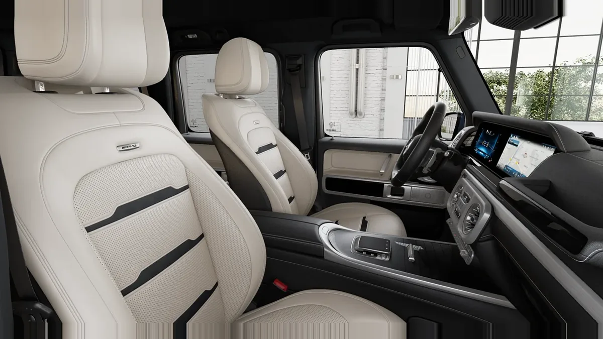 Mercedes-AMG G 63 en renting en Málaga — Interior