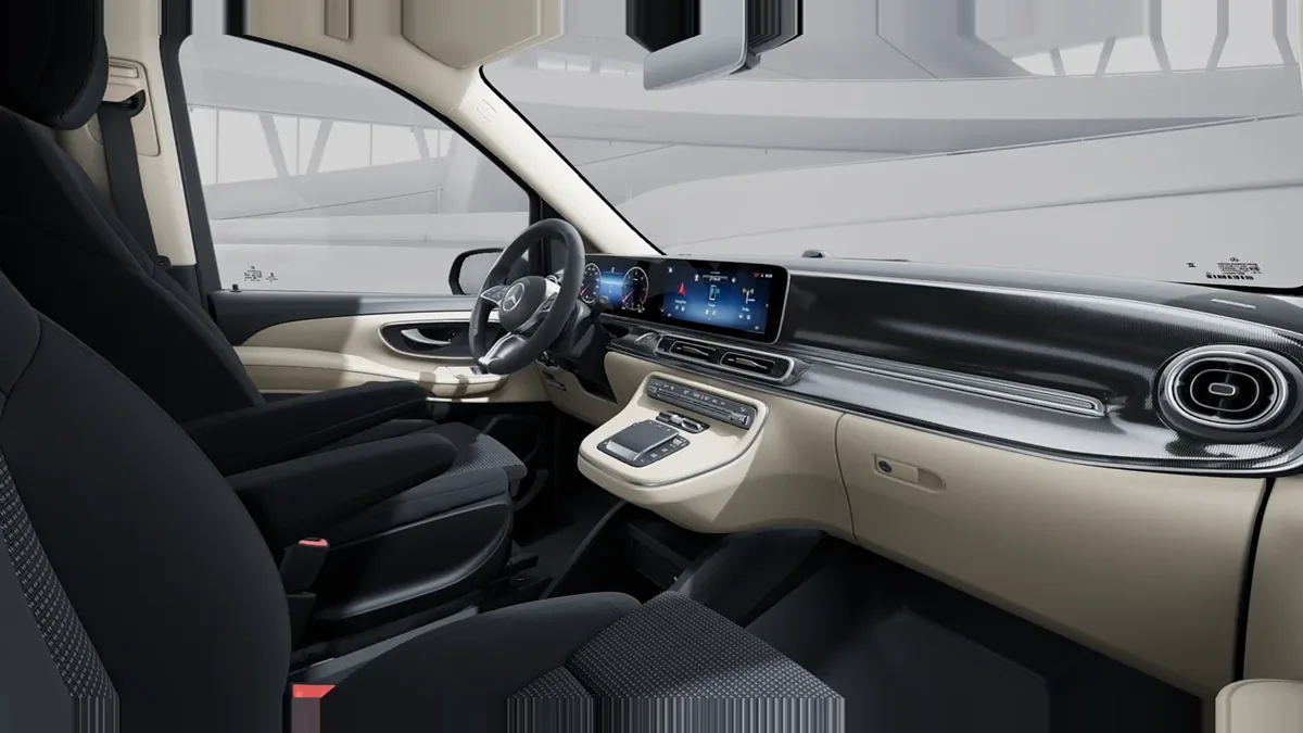 Mercedes-Benz Clase V Marco Polo 300d en renting en Málaga — Interior