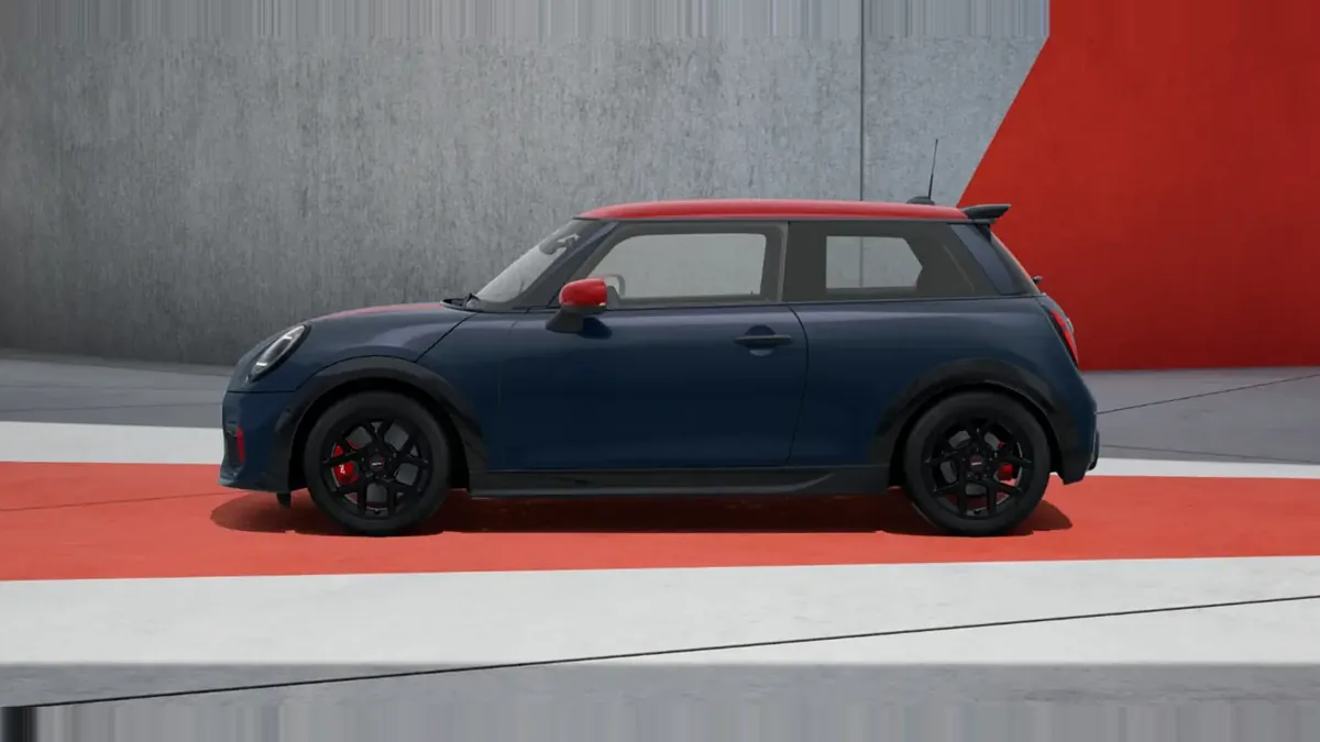 MINI John Cooper Works en renting en Málaga — Lateral