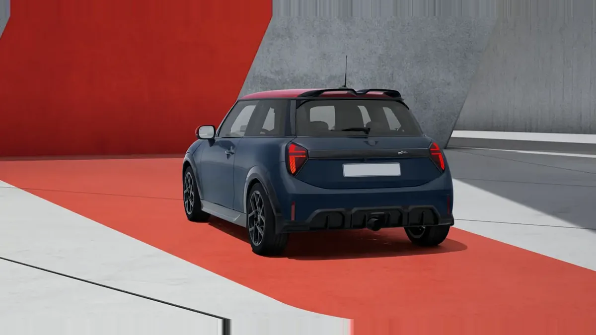 MINI John Cooper Works en renting en Málaga — Trasera
