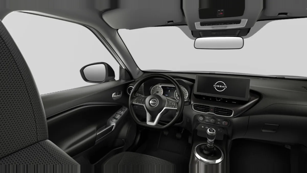 Nissan Juke 1.0 DIG-T 114CV Acenta II en renting en Málaga — Delantera