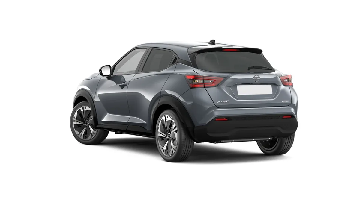 Nissan Juke 1.6 Hybrid Nconnecta 145CV Automático en renting en Málaga — Trasera