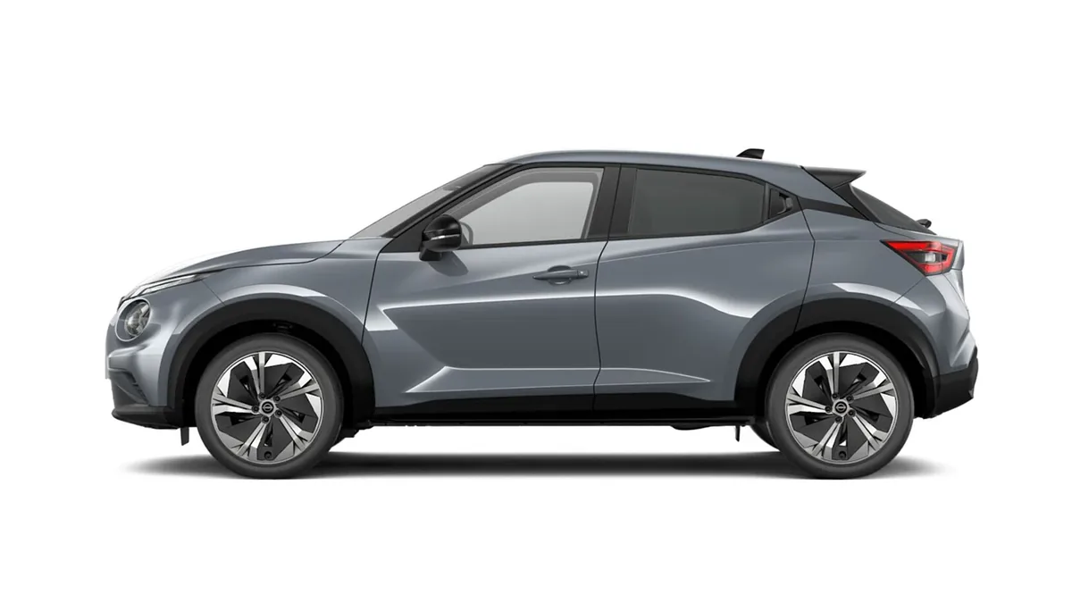 Nissan JUKE HYBRID N-CONNECTA 145CV AUT. en renting en Málaga — Lateral