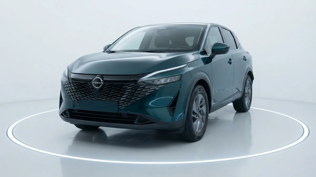 Nissan Qashqai DIG-T 103kW (140CV) MHEV 4x2 Acenta Deep Blue Ocean en renting en Málaga — Lateral