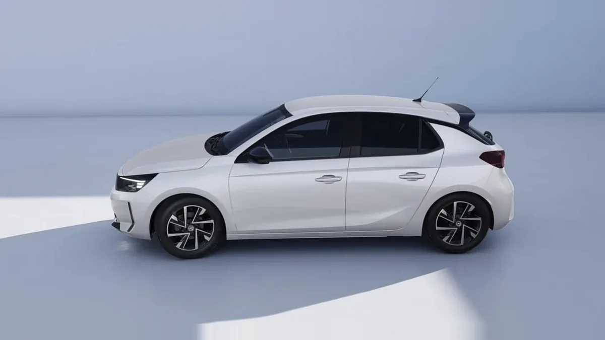 Opel Corsa GS 1.2T 74kW (100CV) en renting en Málaga — Lateral