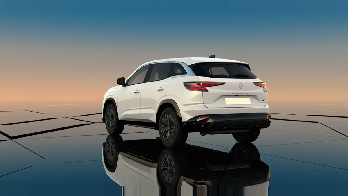 Renault Austral E-Tech Full Hybrid Evolution 147kW en renting en Málaga — Trasera