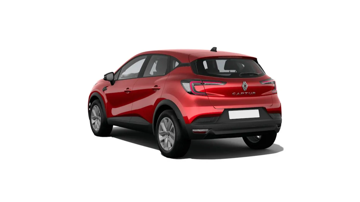 Renault Captur Evolution ECO-G 120CV en renting en Málaga — Trasera
