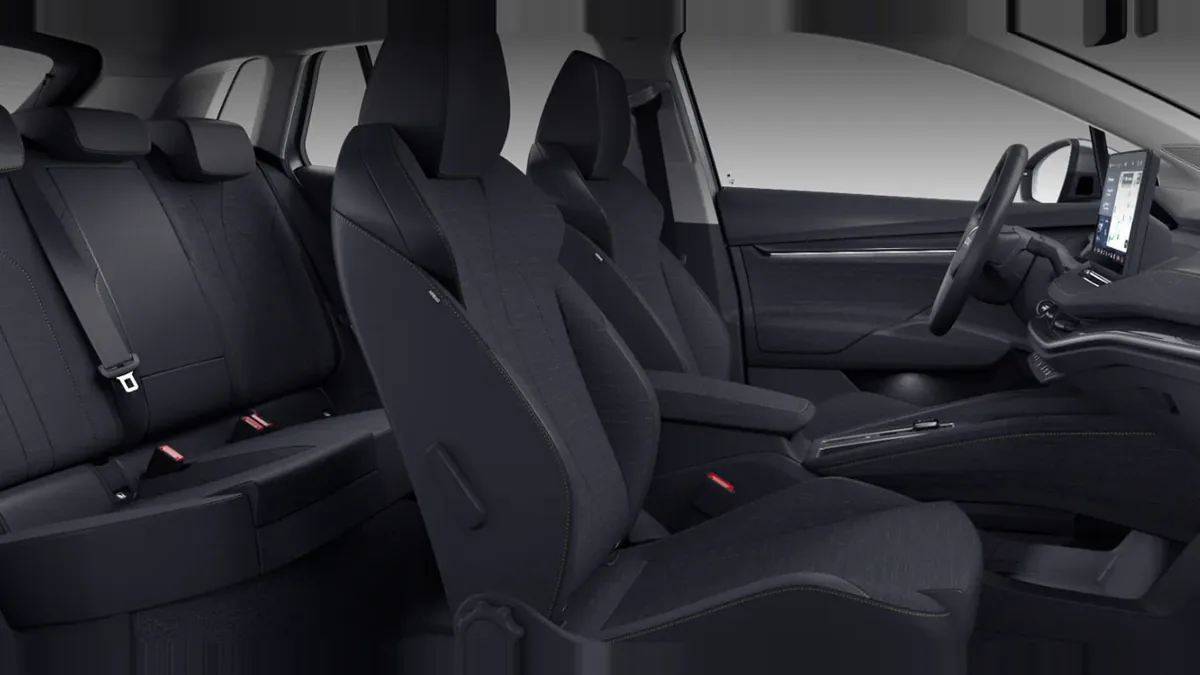 Škoda Elroq 150kW (204CV) 63kWh en renting en Málaga — Interior