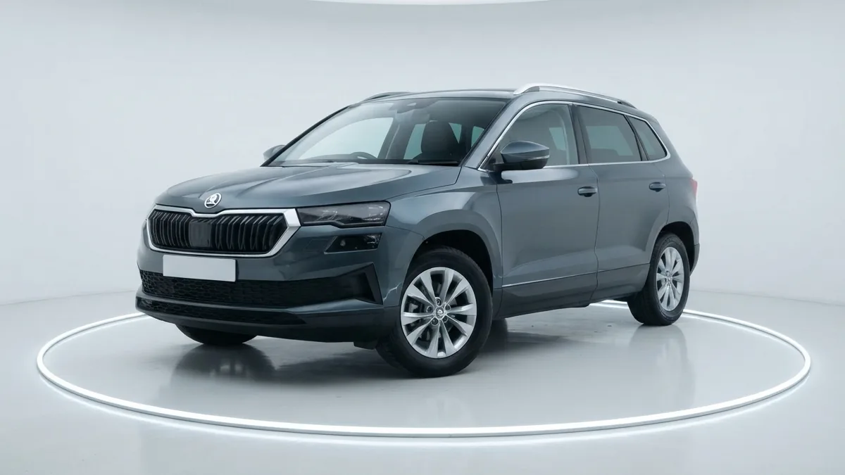 Škoda Karoq Selection 2.0 TDI 150cv 4x4 DSG en renting en Málaga — Lateral